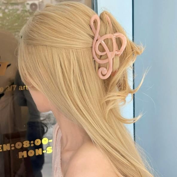 Treble Clef Hair Clip for Women