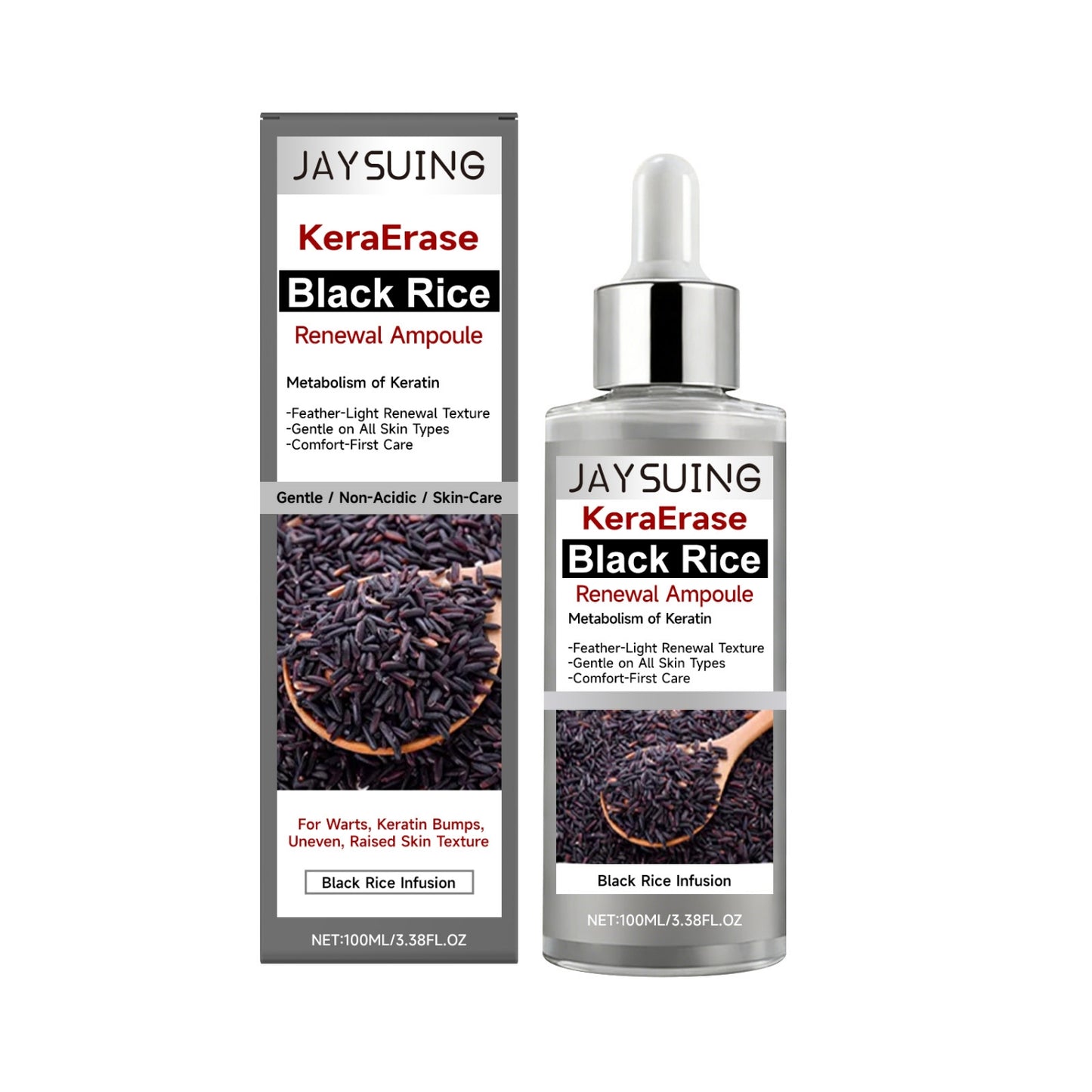 Black Rice Rejuvenating Liquid 100ml - Skin Care Serum for Face