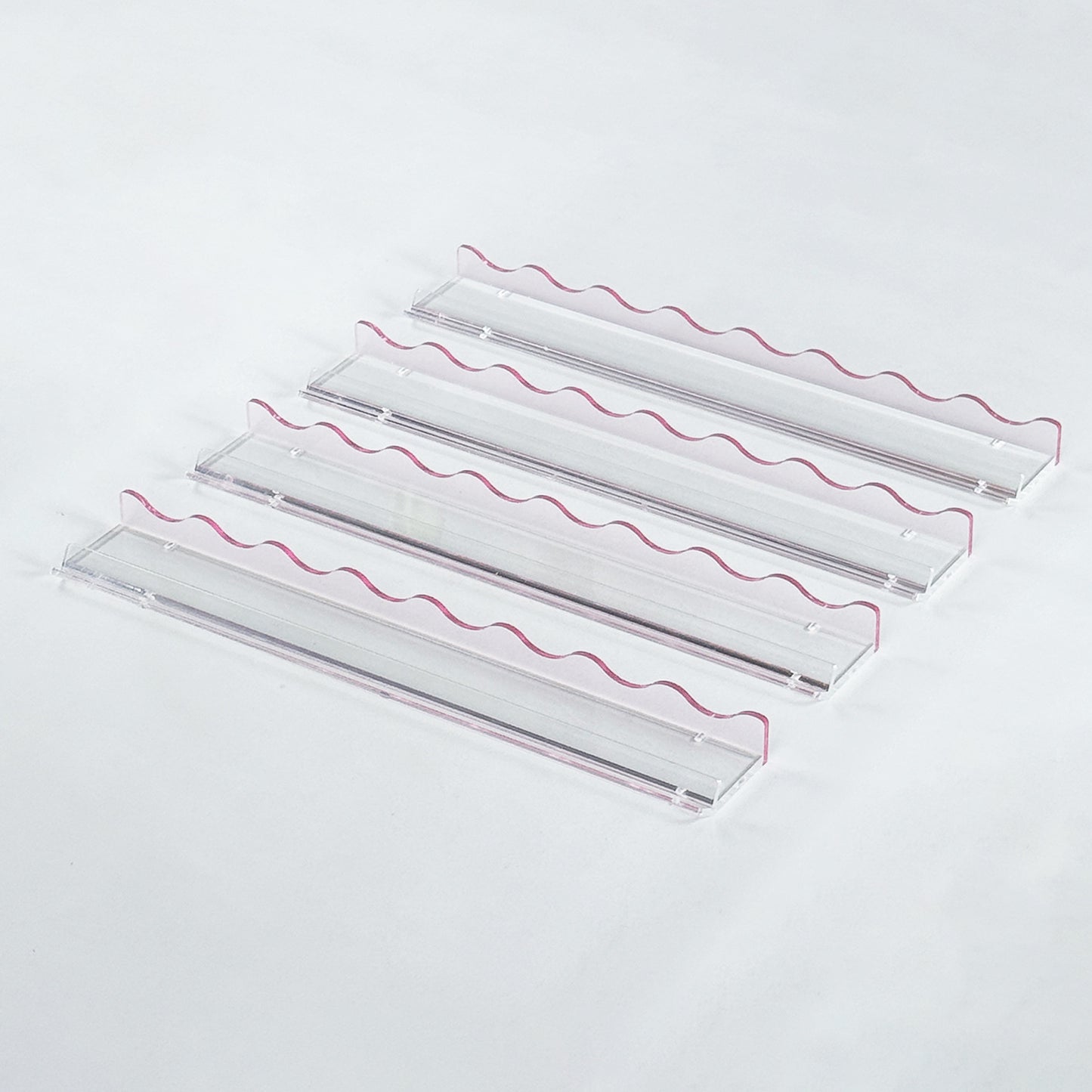 Acrylic Mahjong Ruler - Tile Pusher for Mahjong Games, 17.5 Inch