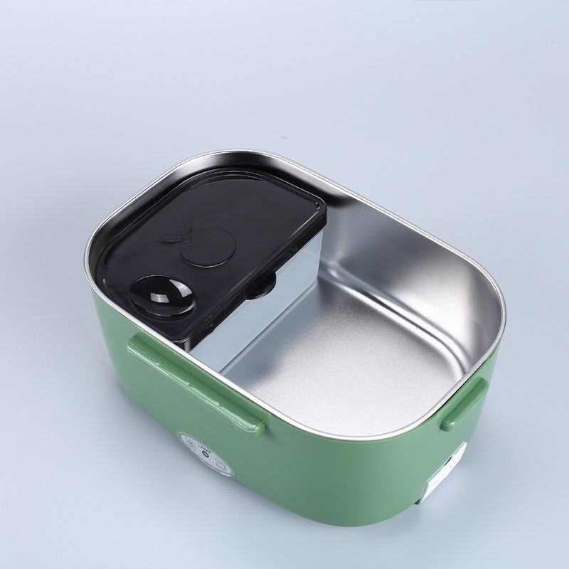 High-Power Electric Lunch Box with Detachable Stainless Steel Inner - 100W