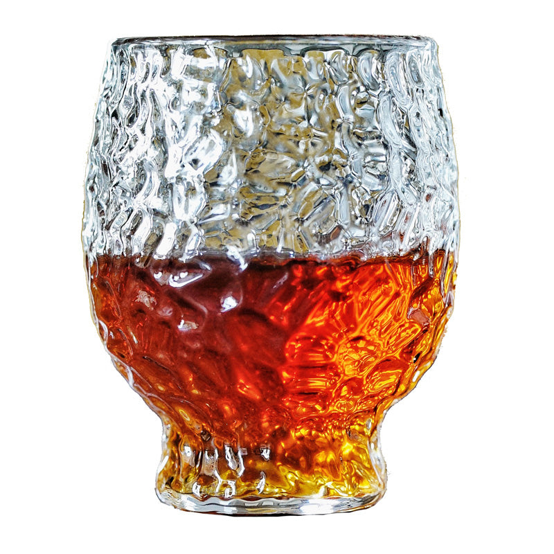 Japanese Frosted Glass Cup - Heat-Resistant Drinkware for Kitchen & Bar
