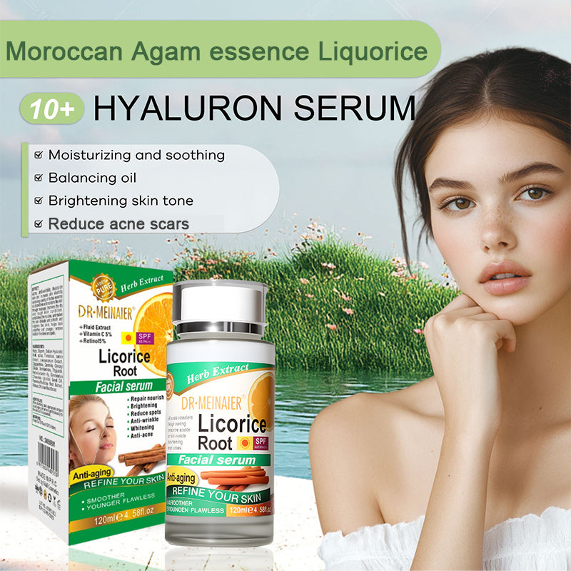 Licorice Root Anti-Aging Facial Serum with SPF 50 PA++ - 120ml