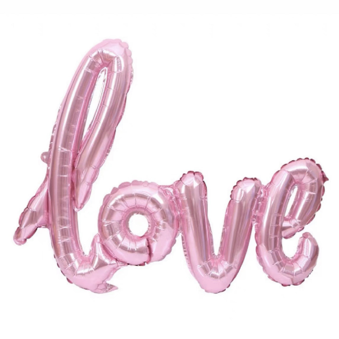 Large Birthday Party Wall Background Balloon - Red & Silver Heart Shapes
