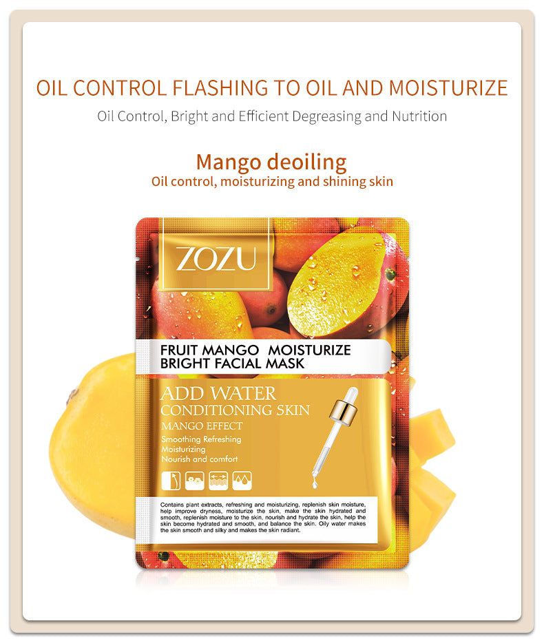 Fruit Flavor Hydrating Facial Mask for All Skin Types - Nourishing Skin Care
