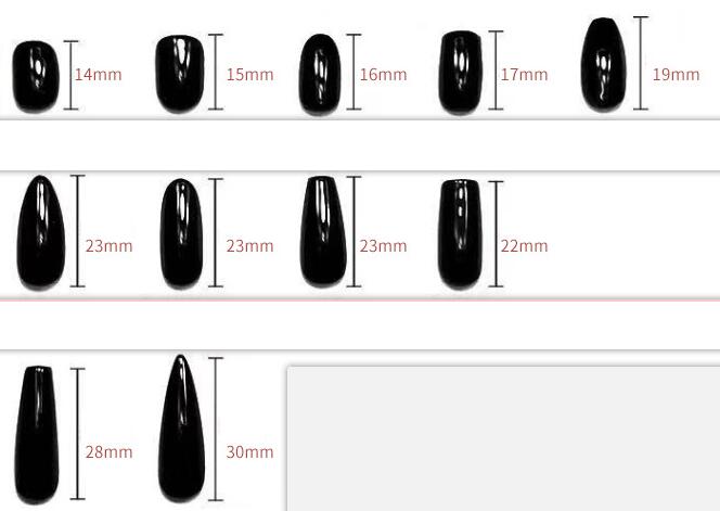 Press-On Nail Kit with Glue - Multiple Sizes & Designs