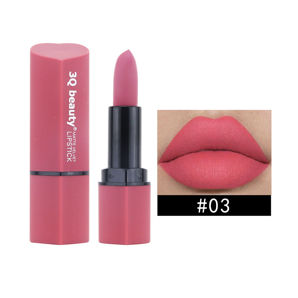 Multicolor Nude Lipstick - Moisturizing Long-Lasting Lip Makeup for Fashion Students