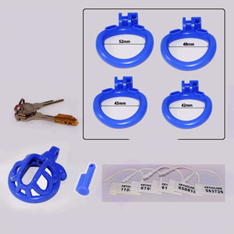 Men's Turtle-Shaped Resin Chastity Lock with Multiple Color Options