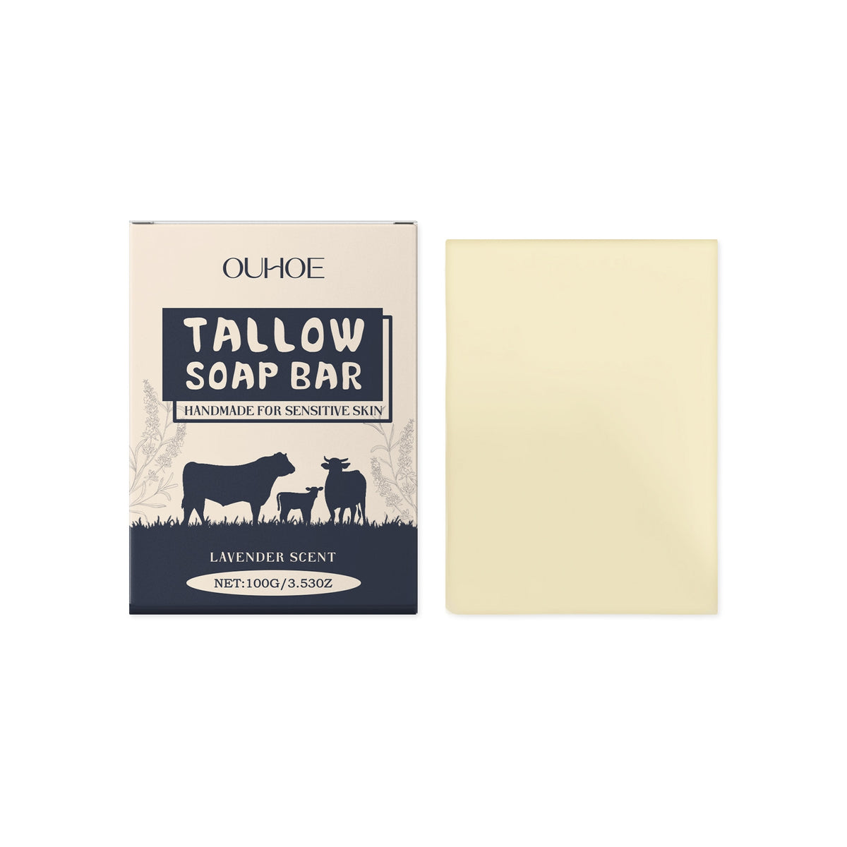 Herbal Beef Fat Moisturizing Soap
