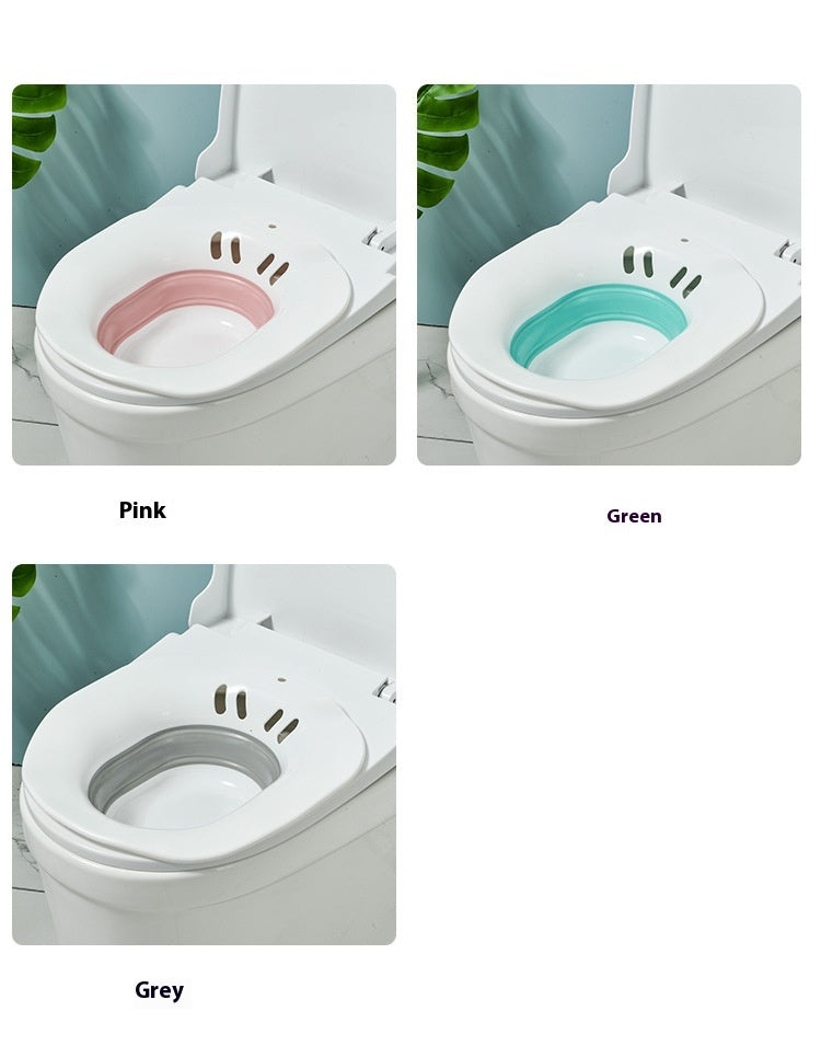 Foldable Bidet Basin for Maternity Care - Squat-Free Portable Bathroom Sink