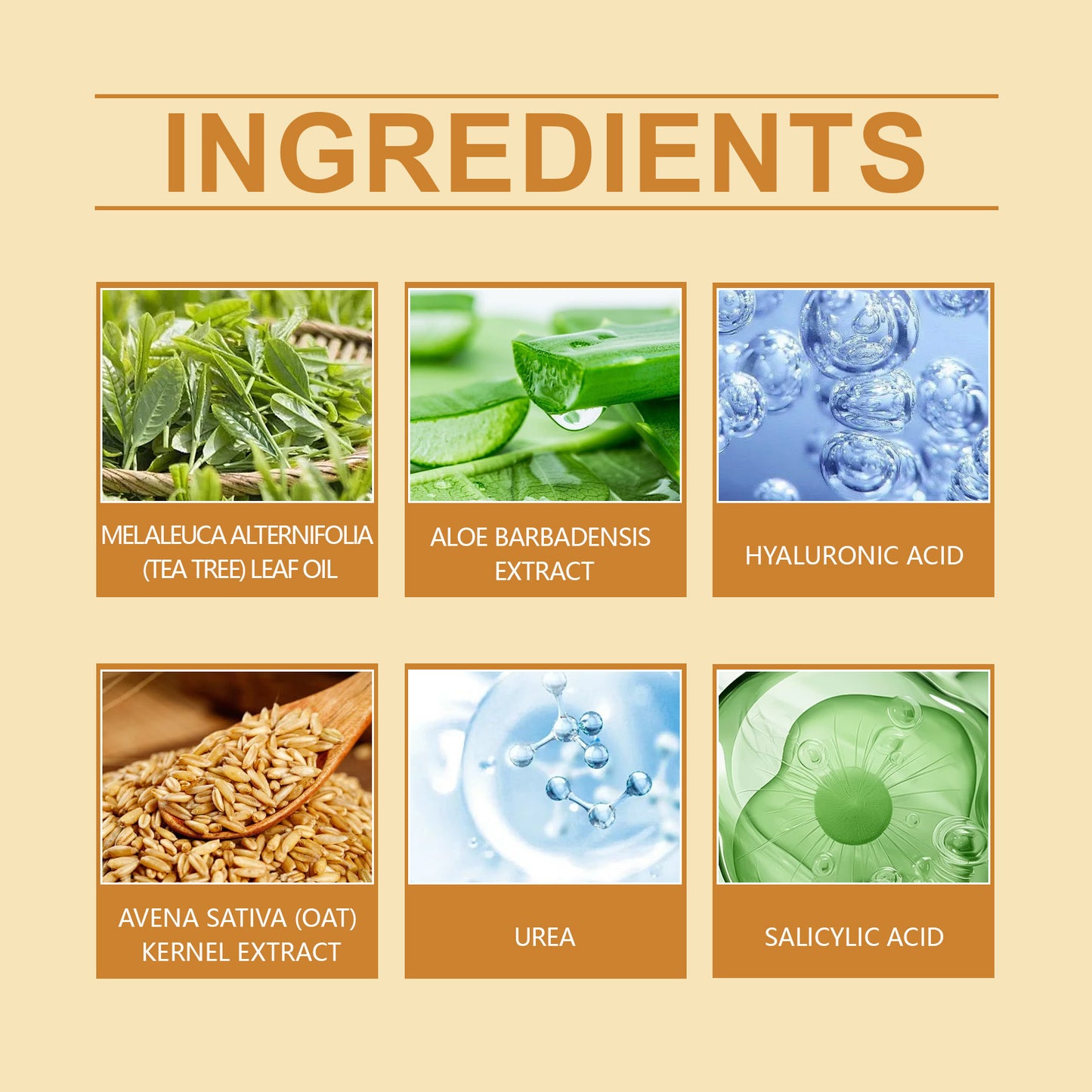 Oat Moisturizing Urea Cream for Deep Skin Hydration - 100g