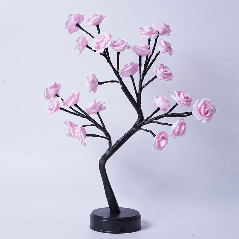 Decorative LED Flower Lights for Holiday & Room Decor - USB Powered