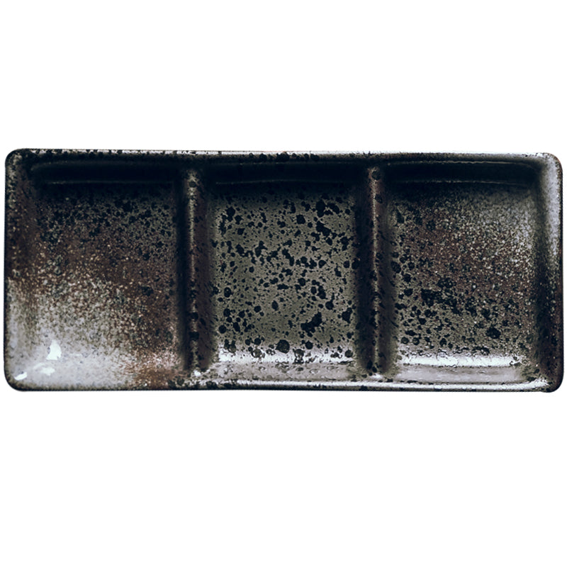 Multi-Functional Ceramic Plate - 8-inch Rectangular Dinnerware for Home & Hospitality