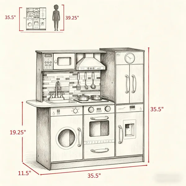 Outdoor Kitchen Playset