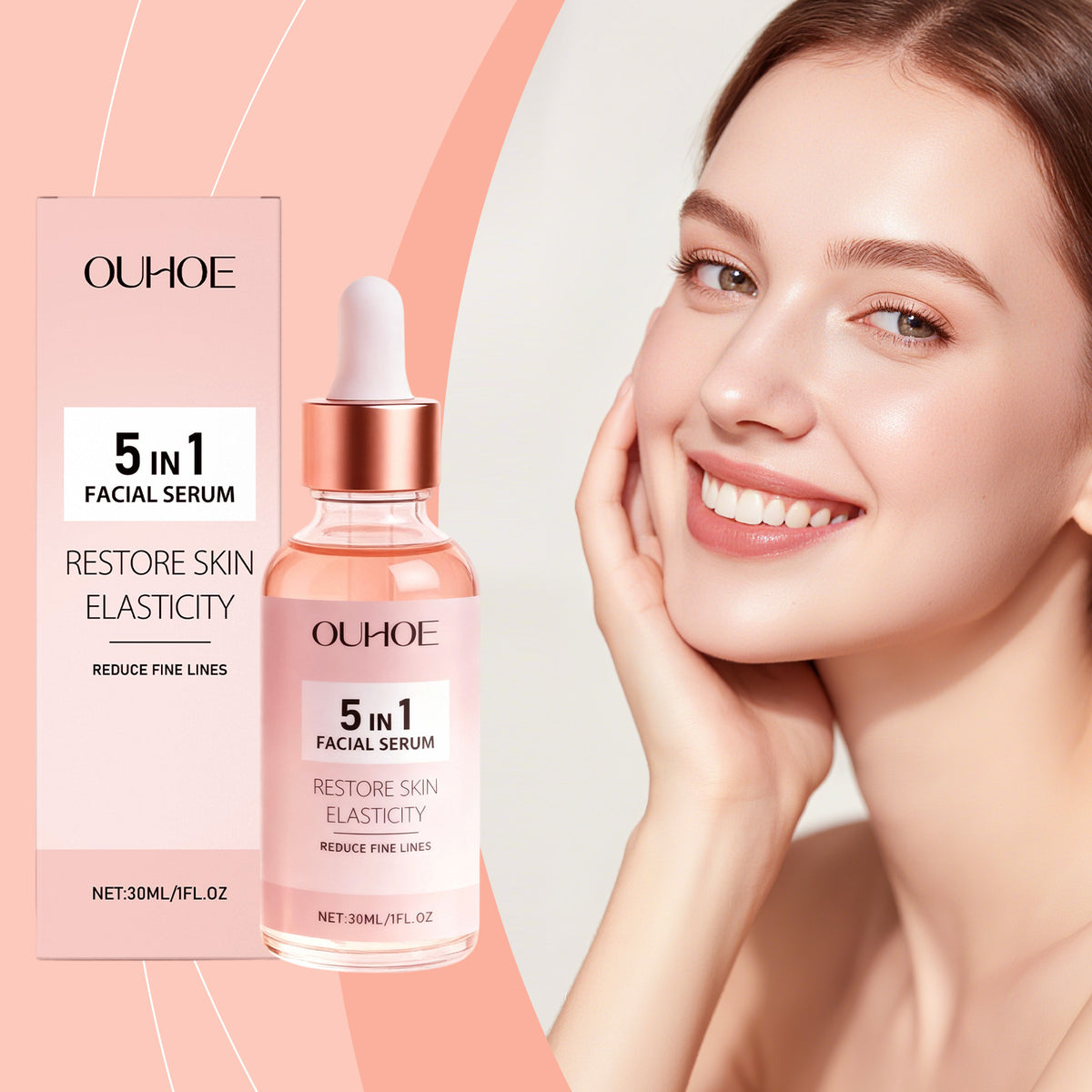 30ml Facial Moisturizer and Skin Care Essence for Bright, Delicate Skin