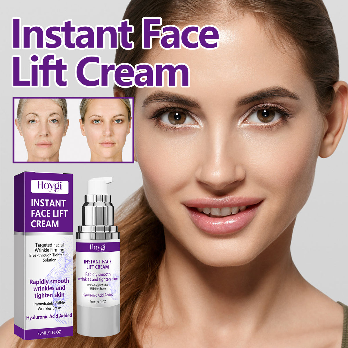 Lift and Tighten Facial Cream 30ml for Skin Firming and Moisturizing