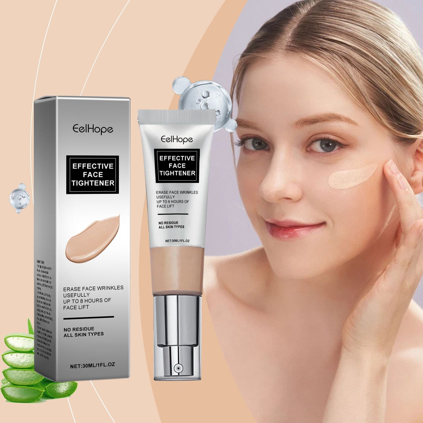 Moisturizing Concealing Liquid Foundation - Light, Thin & Hydrating 30ml