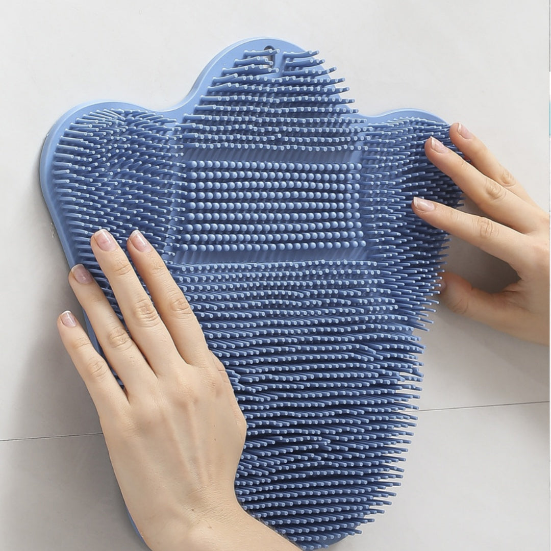Silicone Bath Massage Cushion - Rubbing Gadget for Relaxing Bath Time