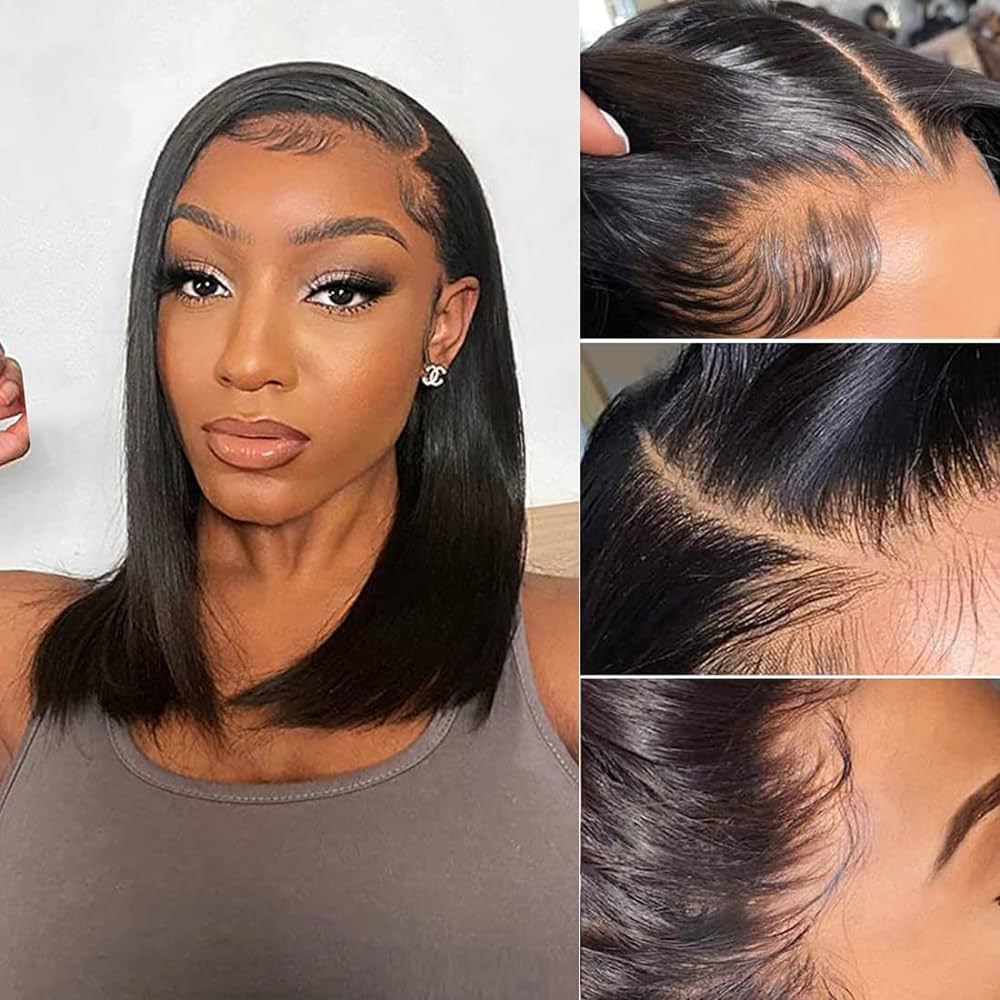 4X4 Bob Wig Short Human Hair Wig for Women – Multiple Sizes