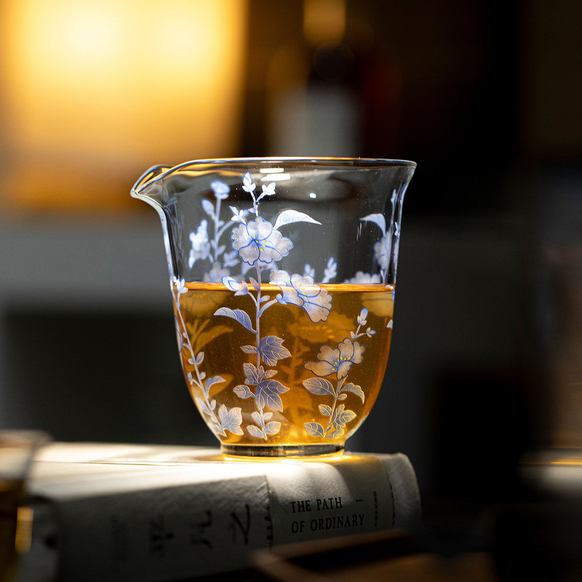 Chinese-Style Thickened Heat-Resistant Tea Divider for Home Use