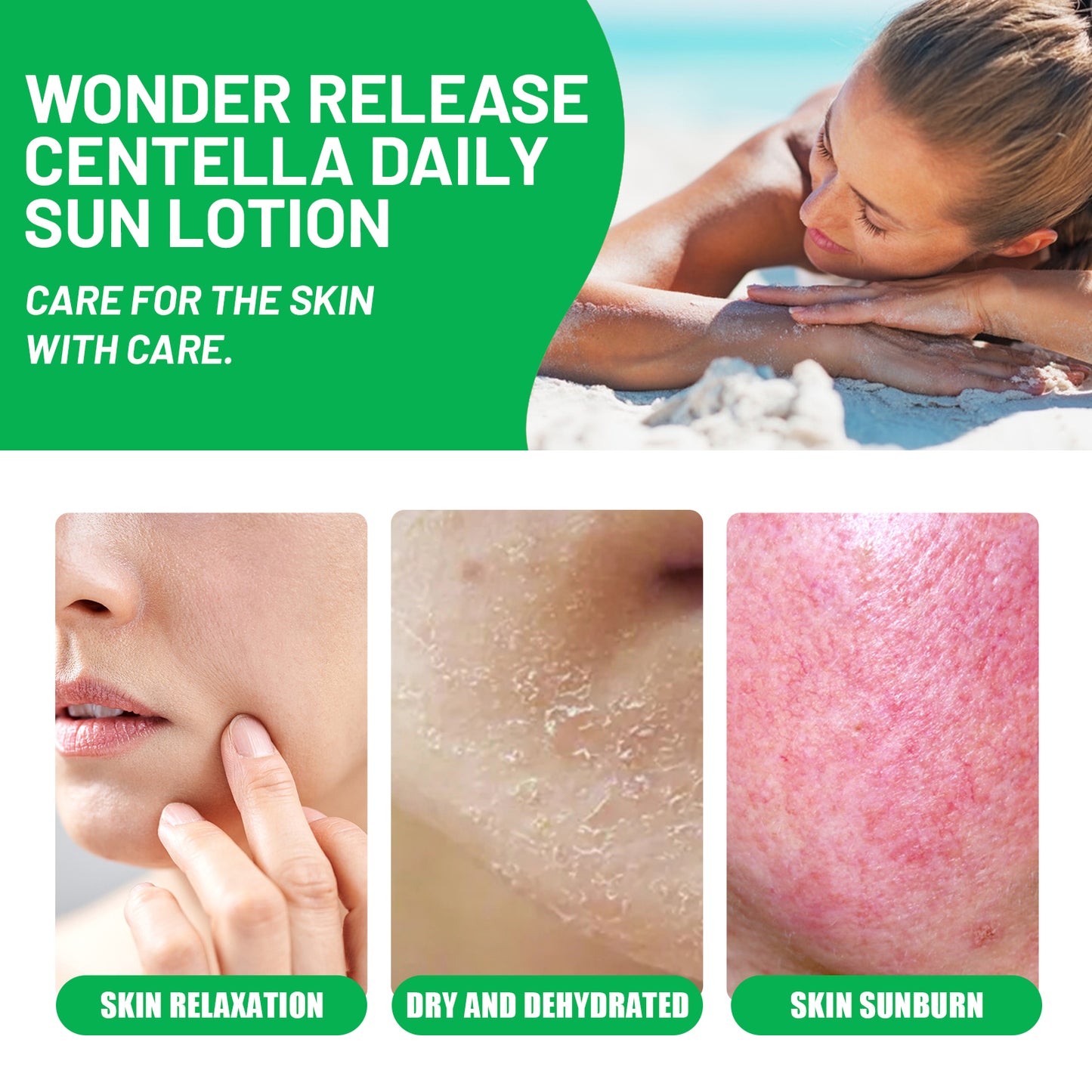 Centella Asiatica Daily Sun Lotion - Hydrating Facial Sunscreen
