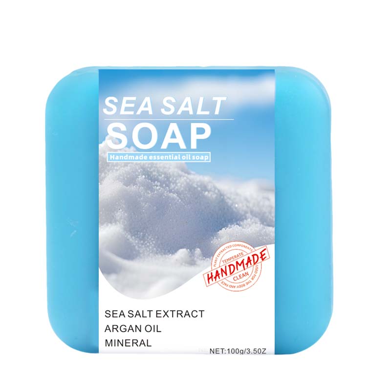 Sea Salt Essential Oil Soap 100g Natural Body Care Bar