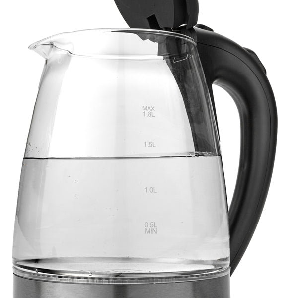Electric Kettle 1.8L with Filter Screen & Stainless Steel Cover