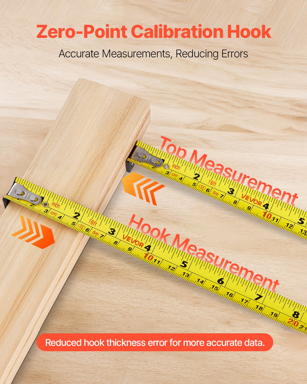 2-in-1 Laser Tape Measure with 135ft Rechargeable & 16ft Magnetic Tape
