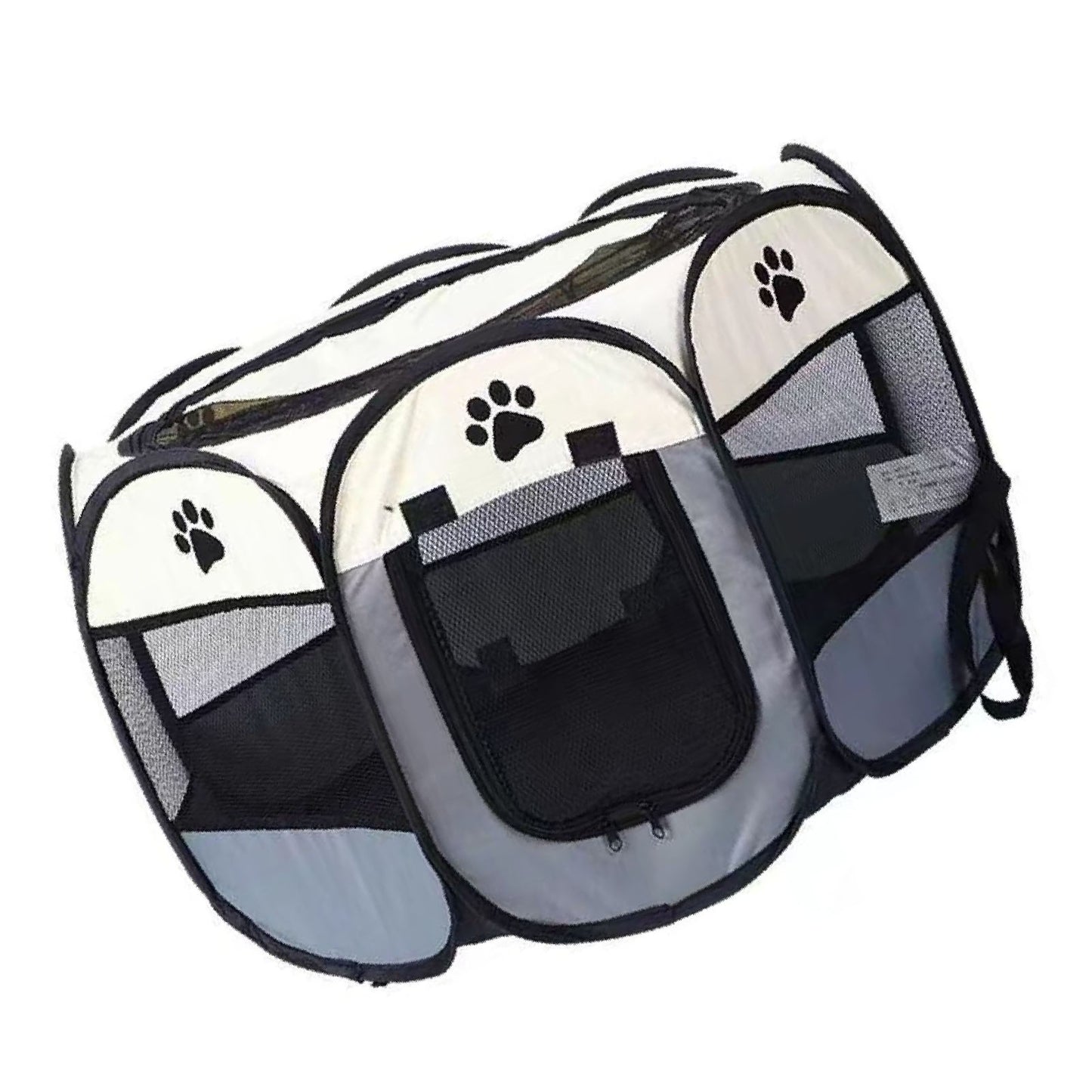 Portable Soft Dog & Cat Crate with Breathable Mesh, Foldable & Easy to Clean, 91cm