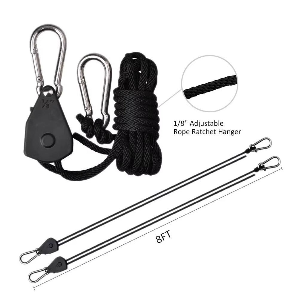 Heavy-Duty Adjustable Cargo Binding Rope - 6ft, 150lb Capacity