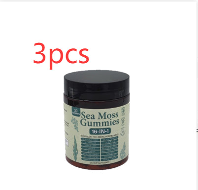 Sea Moss Gummies with Black Seed Oil - 30 Tablets