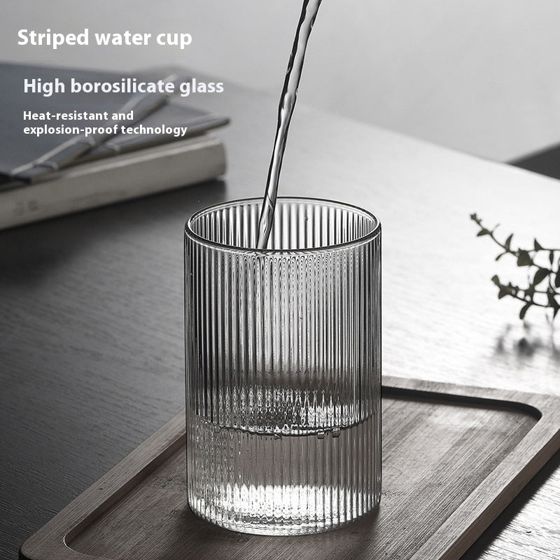 High Temperature Resistant Borosilicate Glass Water Cup - Heatproof Drinkware