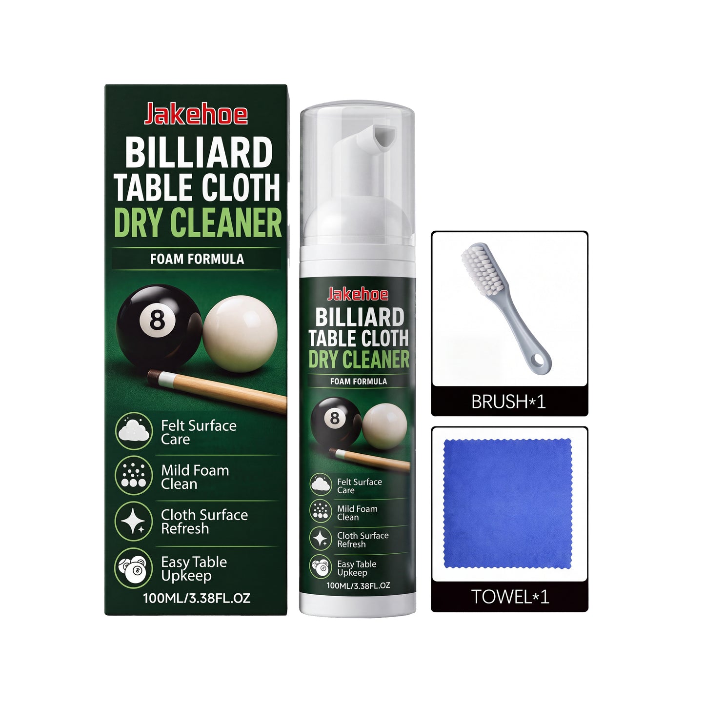 Billiard Table Cloth Dry Cleaner Spray - 100ml
