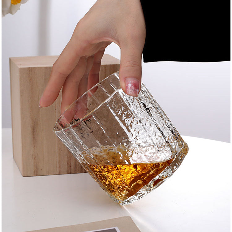 Creative Whiskey Cup with Plastic Bag Design - 420ml Drinkware