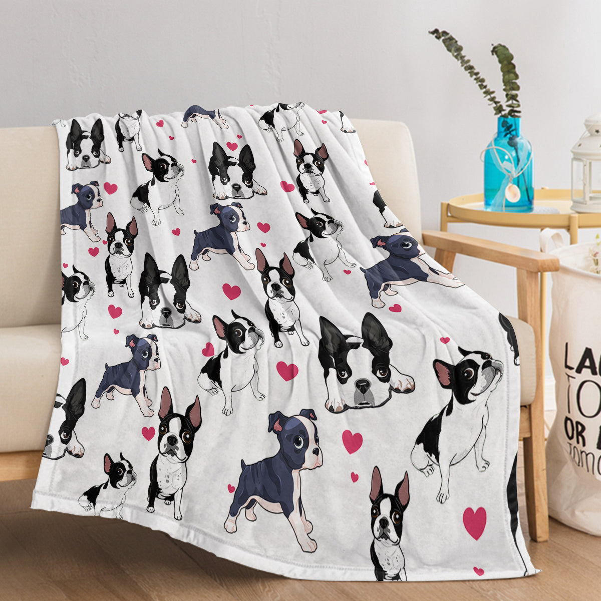 Cozy Fleece Dog Blanket - Soft, Warm Flannel Throw