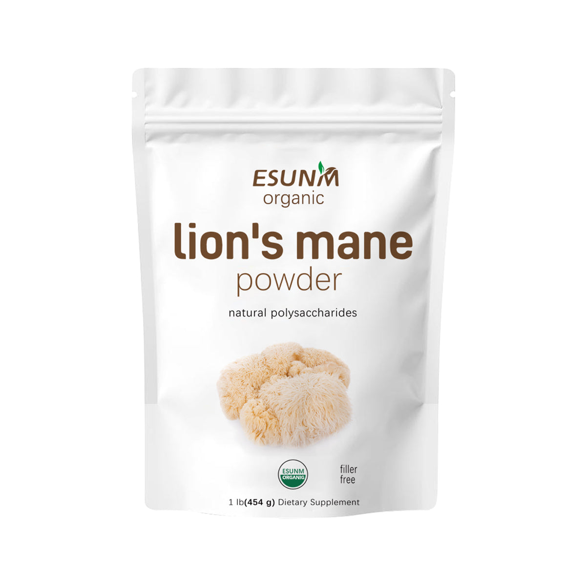 Organic Lion's Mane Mushroom Powder 454g