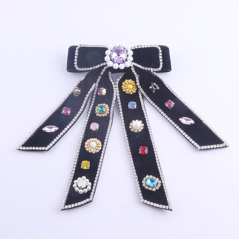 Flannel Bow Hairpin - European & American Style