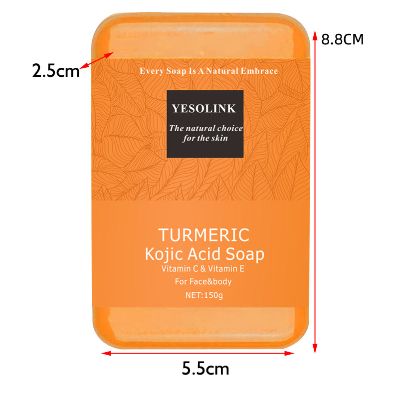 150g Turmeric Essential Oil Soap for Body Care Natural Skin Nourishment