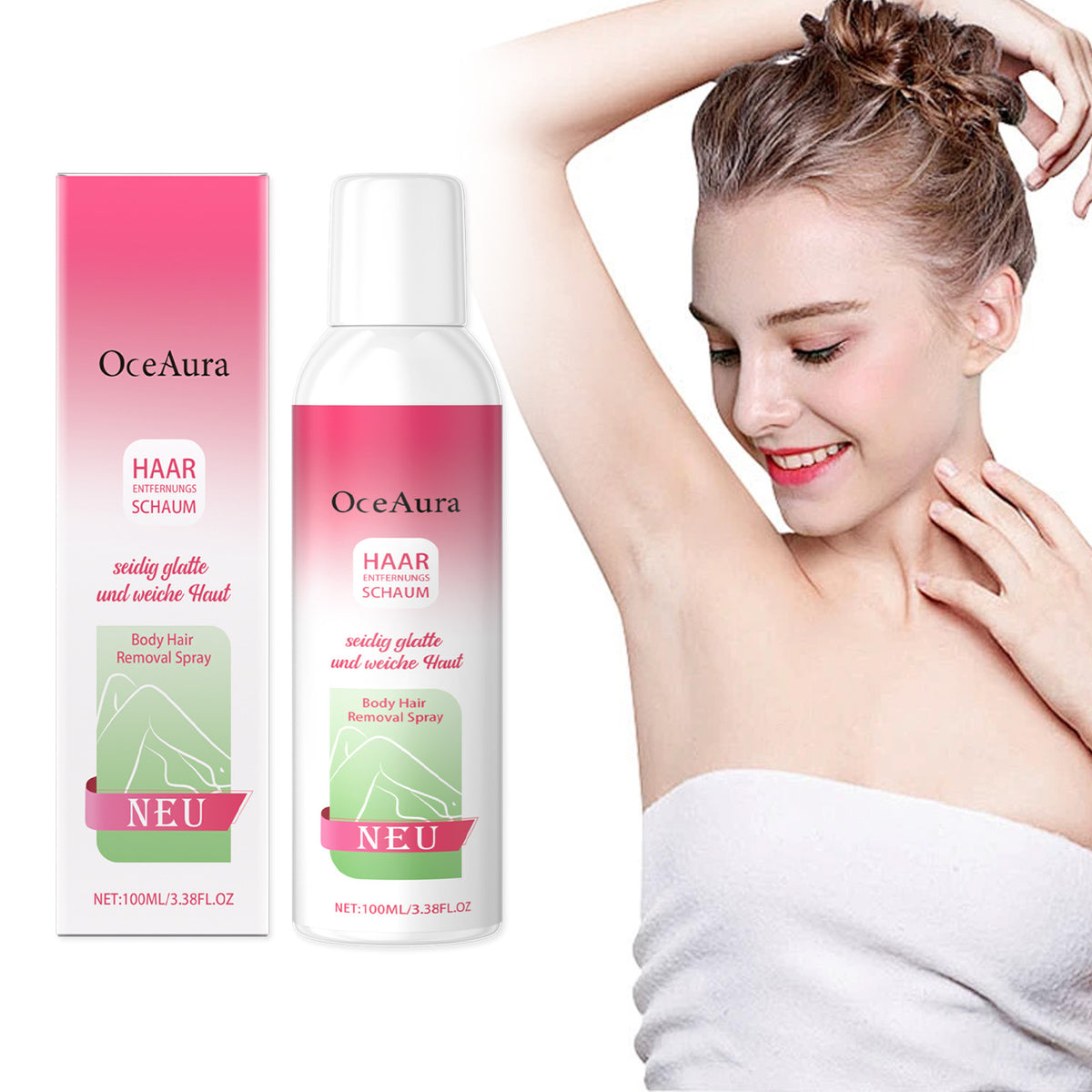 Body Hair Removal Spray - 100ml