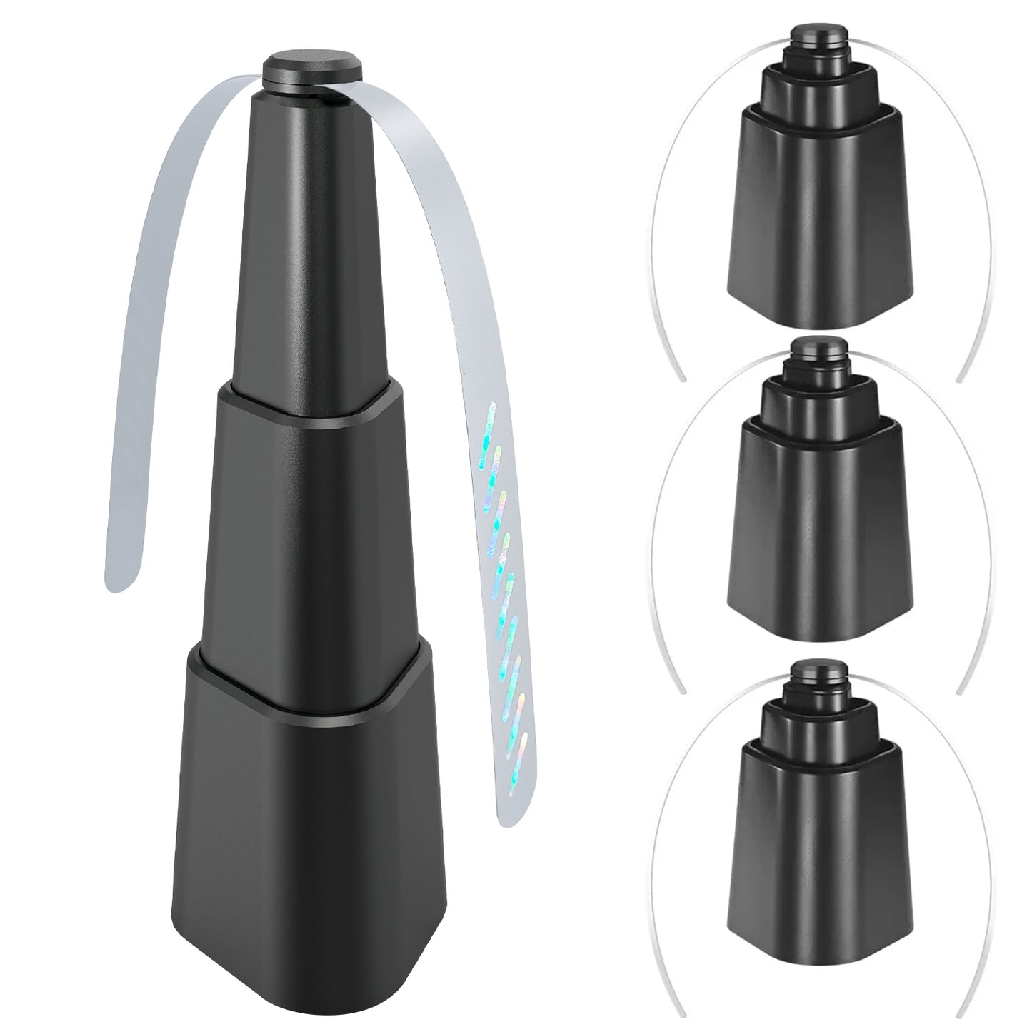 4-Pack Battery-Powered Fly Repellent Fan for Outdoor Dining