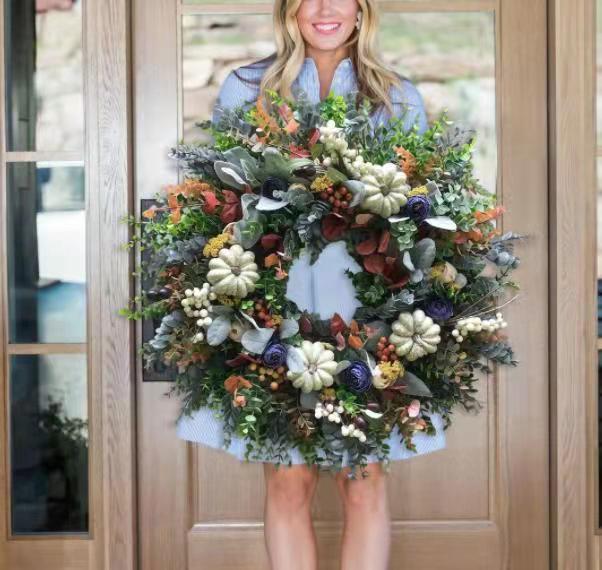 Halloween Eucalyptus Garland for Home Decor - 2 or 3 Pack