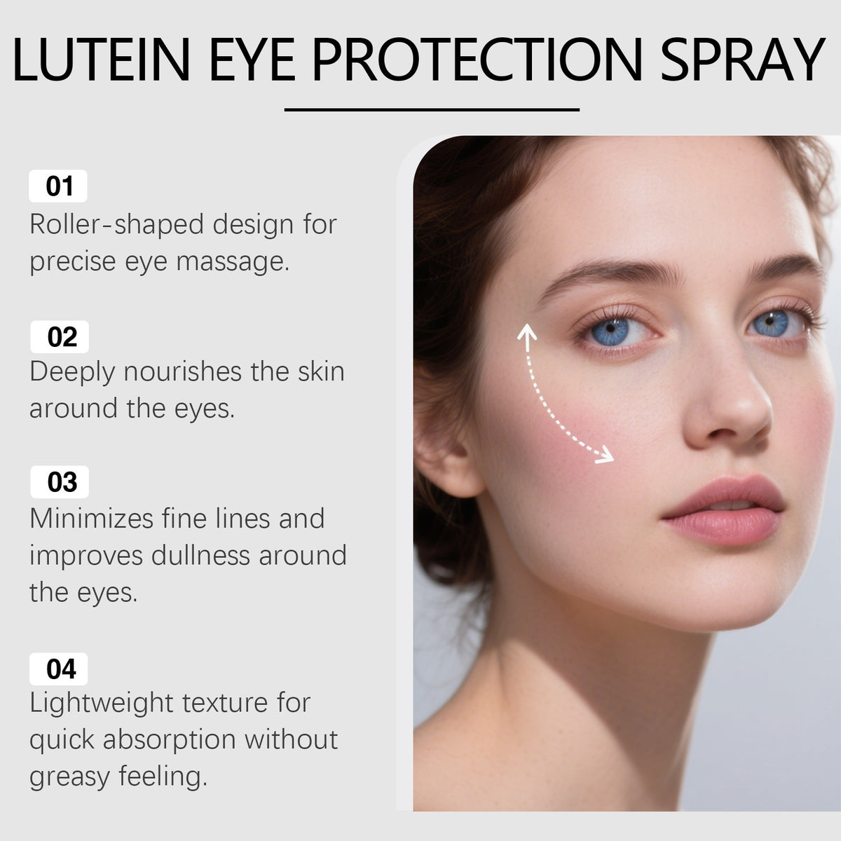 Gentle Moisturizing Eye Care Spray 30ml - Eye Hydration & Refresh