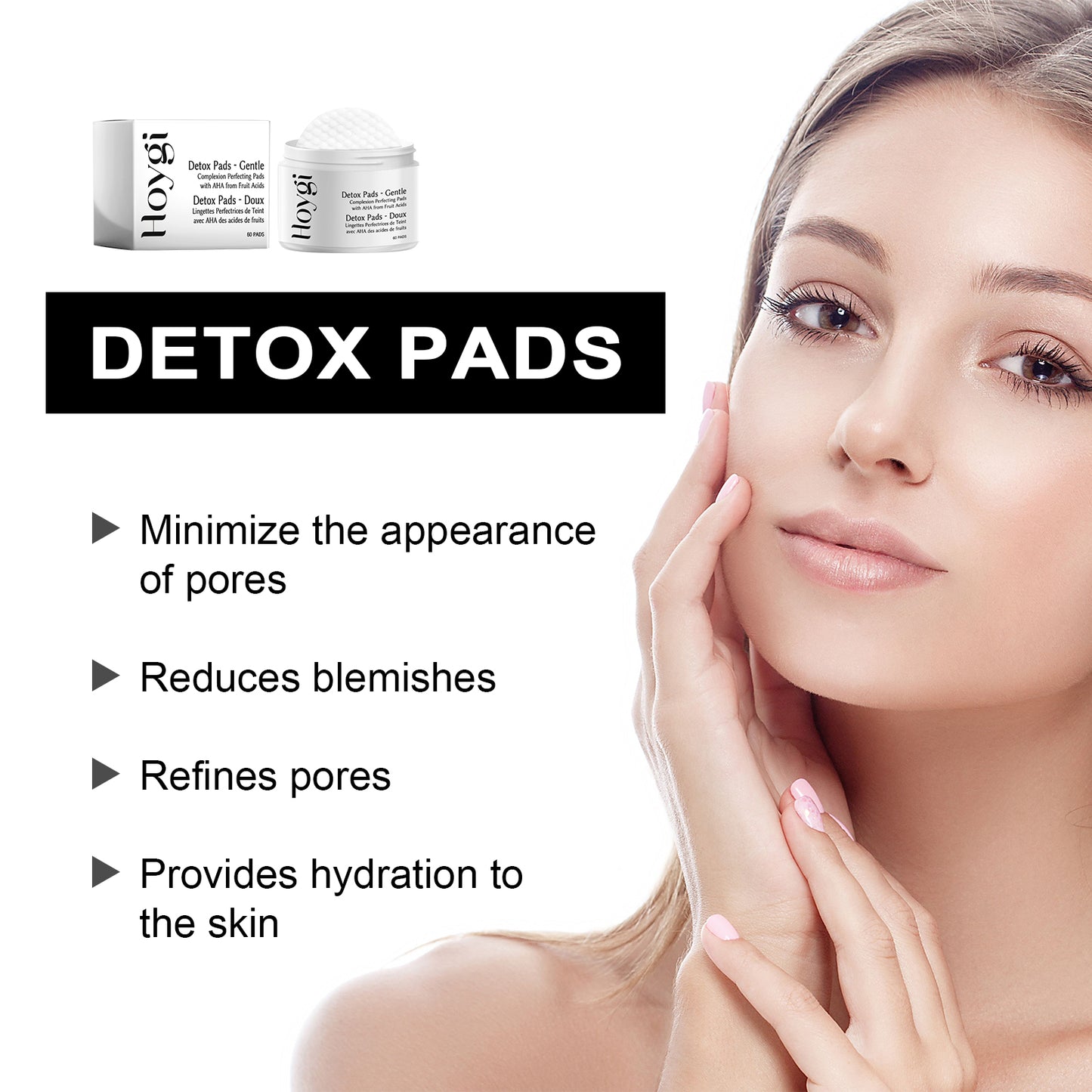 Exfoliating Pore Refining Detox Pads - 60 Count