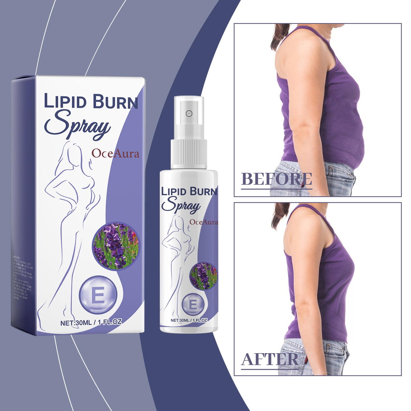 Body Sculpting Essence - Moisturizing Skin Firming Serum with Ginger Extract