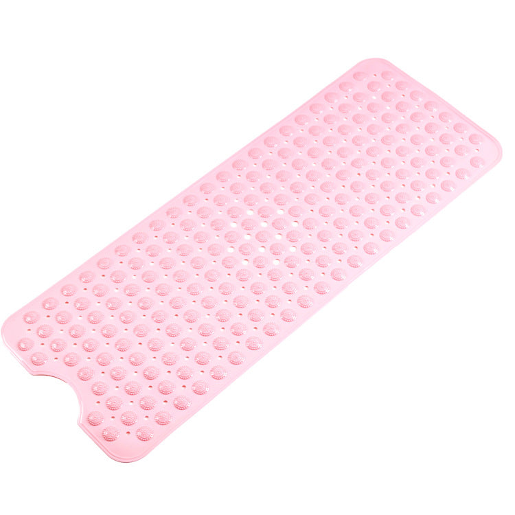 Non-Slip Bathtub Shower Mat with Suction Cups - Lengthened PVC Foot Mat