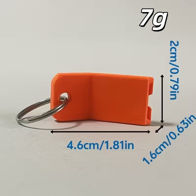 3D Portable Keychain Can Opener - DIY Plastic Kitchen Tool & Decor