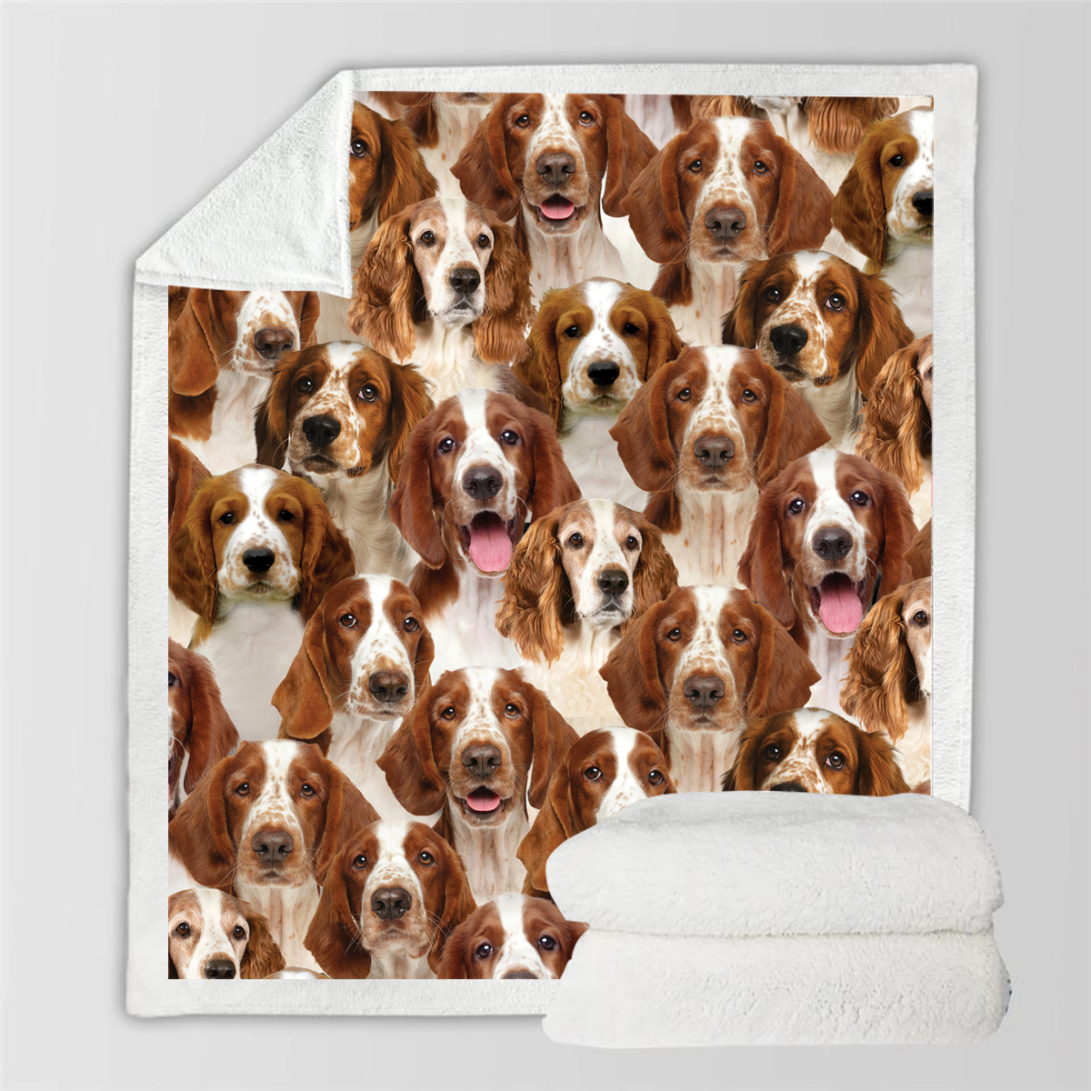 Pet Dog Printed Flannel Blanket - Multiple Sizes & Styles