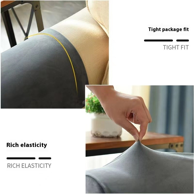 Velvet Sofa Hand Rail Cover 2-Piece All-Inclusive Protective Slipcover