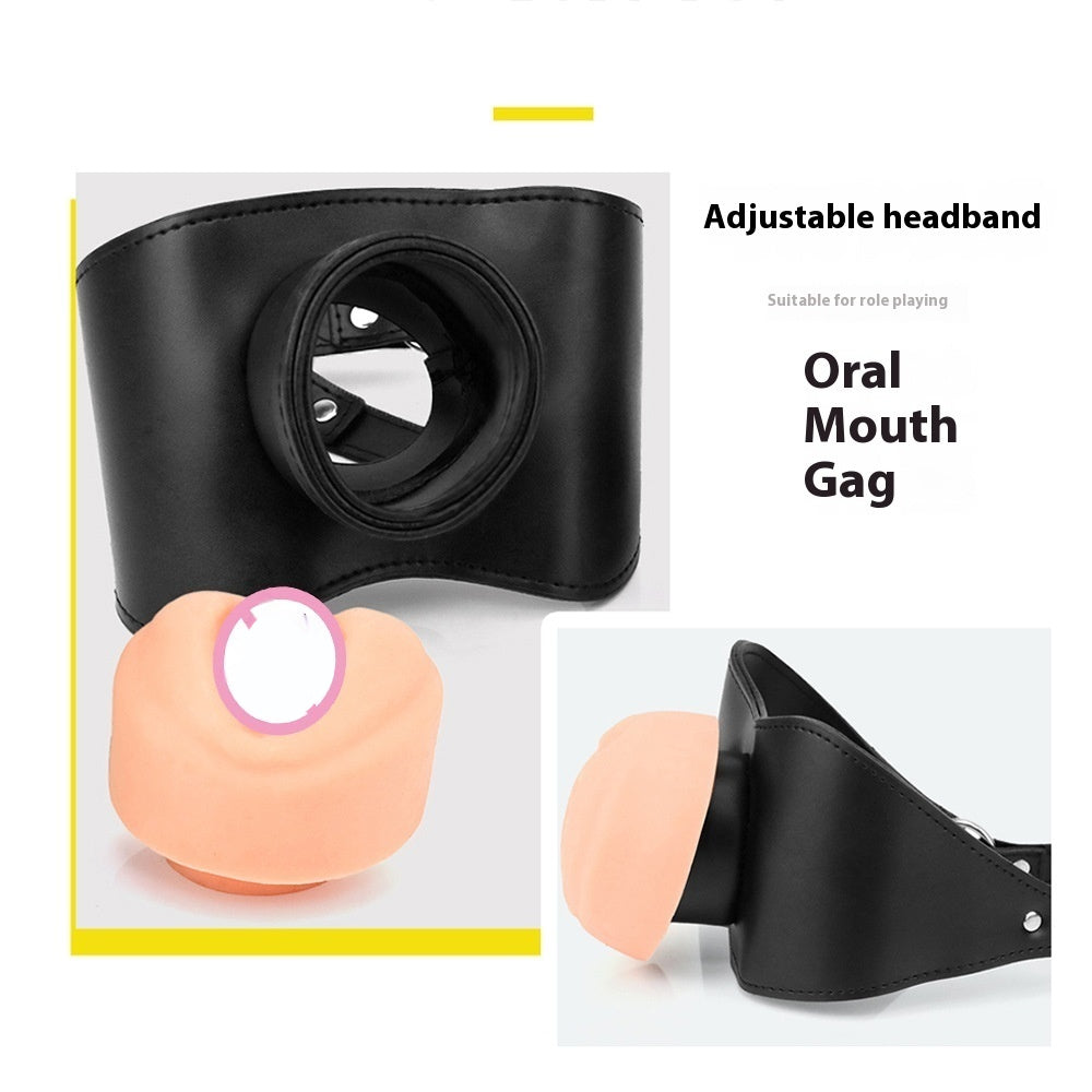 Adult Wellness Prop Ball Gag for Role Play - Reverse Mold, Fan'ai Specification