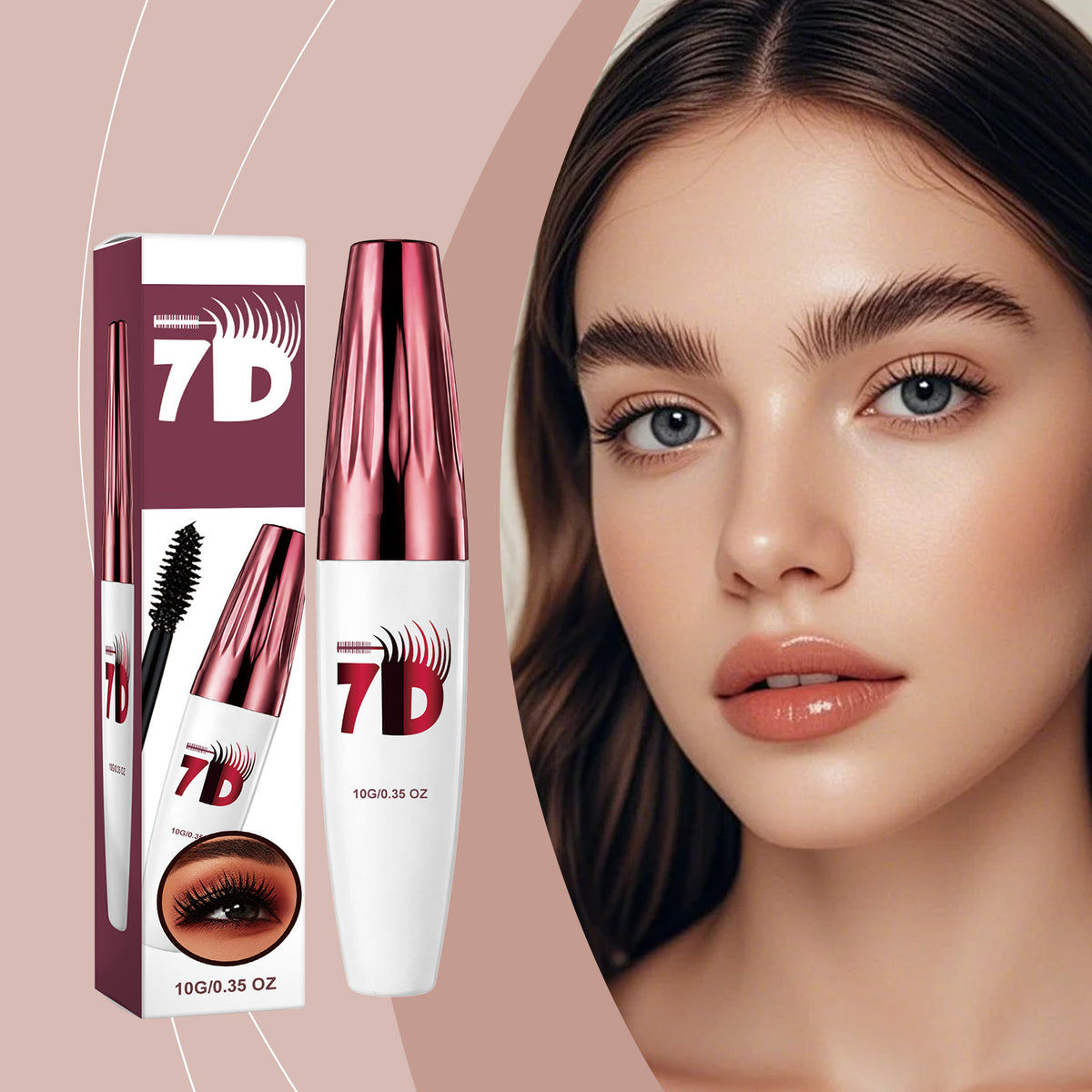 AMZ Curling 3D Mascara Black