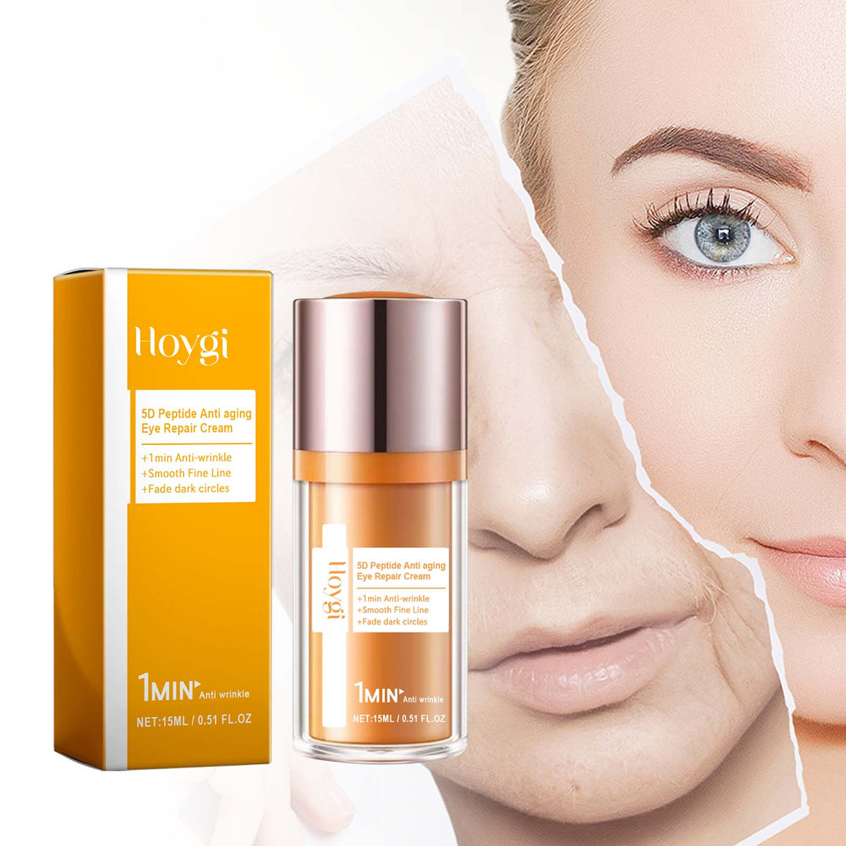 5D Peptide Anti Aging Eye Repair Cream 15ml 1box